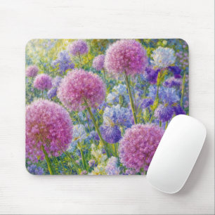 Allium en Iris Zomer Tuin Muismat