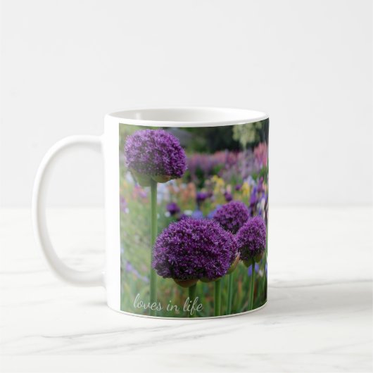 Allium & Flower Garden Mok (Links)