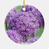 Allium Flowers Ornament (Achterkant)