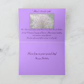 ALLIUM - GELUKKIGE VERJAARDAG KAART (Binnen)