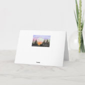 Allium Greeting Card Kaart (Achterkant)