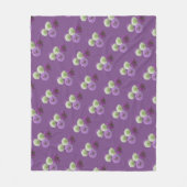 Allium Little Bulbs Pattern Cust. Fleece Blanket (Voorkant)