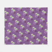 Allium Little Bulbs Pattern Cust. Fleece Blanket (Voorkant (Horizontaal))