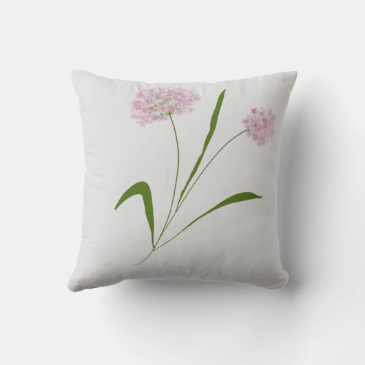 Allium wereldbol zomerkussen kussen (Achterkant)