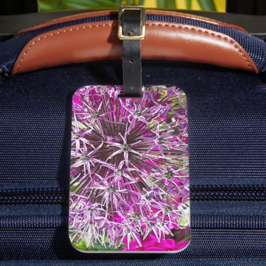 Allium & Zomerbloemen Bagagelabel (Voorkant Insitu 2)