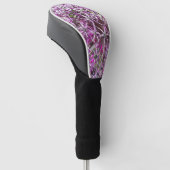 Allium & Zomerbloemen Golfheadcover (Schuin)