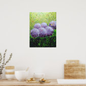 Alliums bij Laycock - Bee Lilli Semi Gloss 18x24 Poster (Keuken)