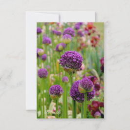 Alliums Notitiekaartje