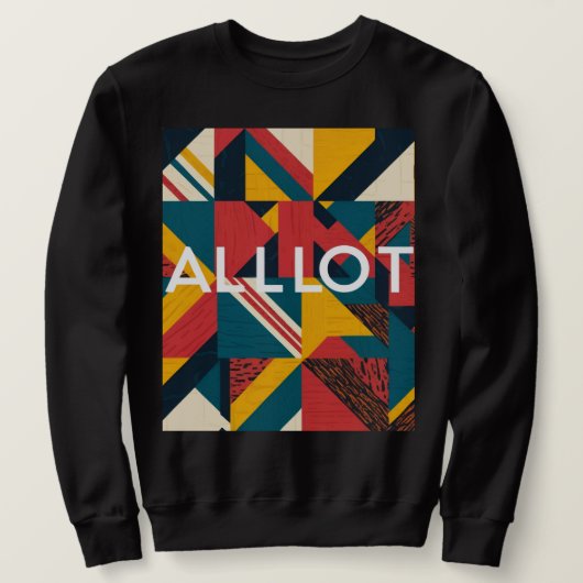 Alllot retro sweatshirt  (Design voorkant)
