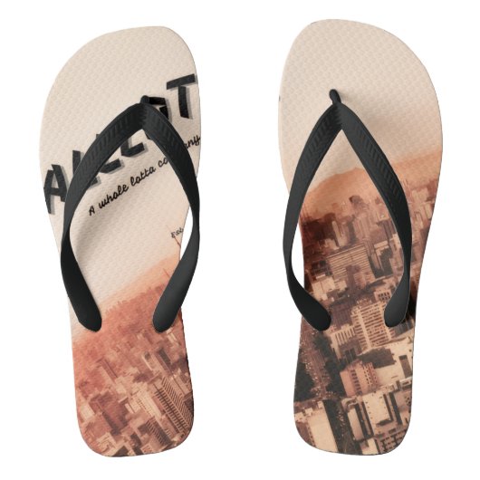 Alllot skyline sandalen teenslippers (Voetbed)