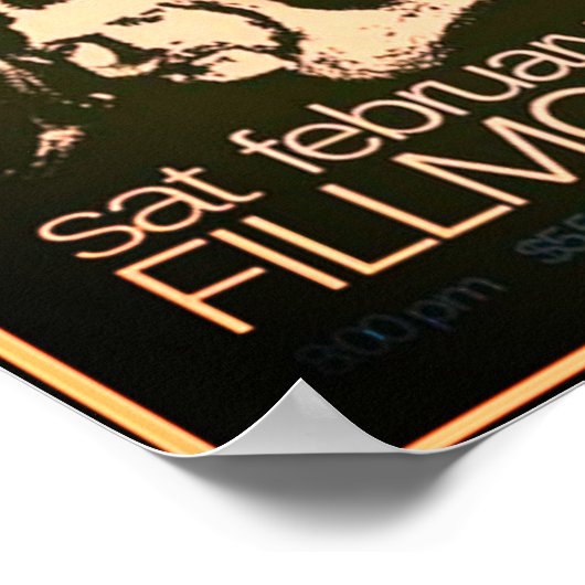 Allman Brothers Band Concert Poster (Hoek)