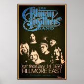 Allman Brothers Band Concert Poster (Voorkant)