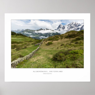 Allmendhubel, Zwitserland - Wall Print