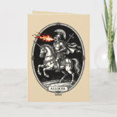 Alloces De Helse Ruiter Kaart (Achterkant)