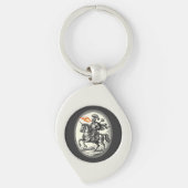 Alloces De Vuurademende Maarschalk Sleutelhanger (Voorkant)