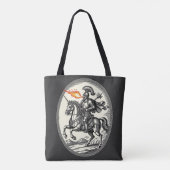 Alloces De Vuurademende Maarschalk Tote Bag (Achterkant)
