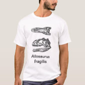Allocomen, Allosaurus fragilis T-shirt (Voorkant)