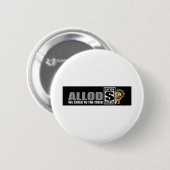 ALLOD Satire logo merch Ronde Button 5,7 Cm (Voorkant /achterkant)