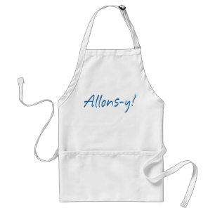 Allons-y Standaard Schort