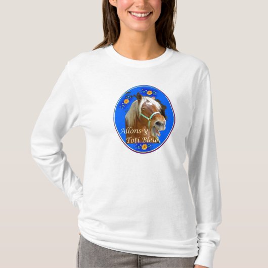 Allons-y Toti Bleu T-shirt (Voorkant)