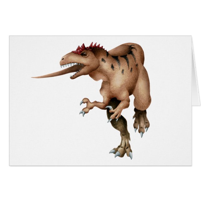 Allosaurus (Voorkant Horizontaal)
