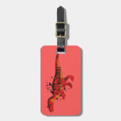 Allosaurus Bagagelabel (Voorkant verticaal)