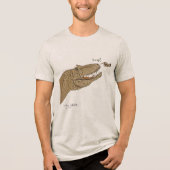 Allosaurus Boop T-shirt Front Only Design (Voorkant)