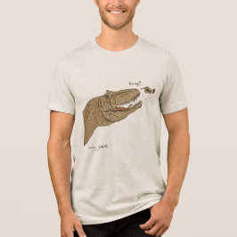 Allosaurus Boop T-shirt Front Only Design