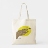 Allosaurus Boop Tote Bag (Achterkant)