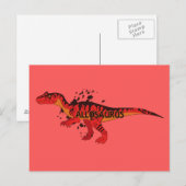 Allosaurus Briefkaart (Voorkant / Achterkant)