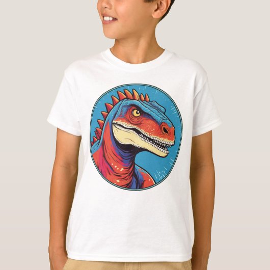 Allosaurus - Classic Dinosaur T-shirt T-shirt (Voorkant)