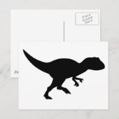 Allosaurus Dinosaur Briefkaart (Voorkant / Achterkant)