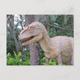 Allosaurus - Dinosaur - Leerkaart Briefkaart