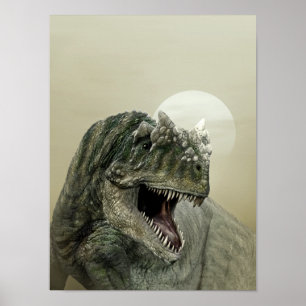 Allosaurus Dinosaur Poster