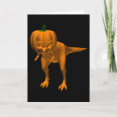 Allosaurus halloweenis kaart (Voorkant)