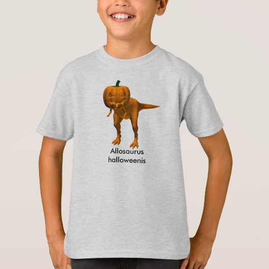 Allosaurus halloweenis t-shirt (Voorkant)