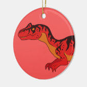 Allosaurus Keramisch Ornament (Links)