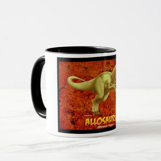 Allosaurus Mok (Voorkant links)