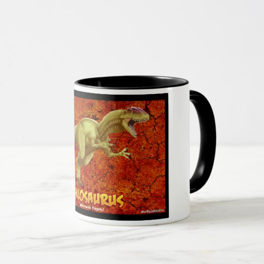 Allosaurus Mok (Voorkant rechts)