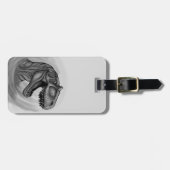 Allosaurus Sketch Bagagelabel (Voorkant horizontaal)