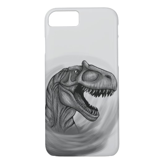 Allosaurus Sketch Case-Mate iPhone Case (Achterkant)
