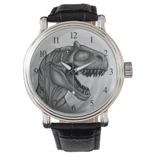 Allosaurus Sketch Horloge