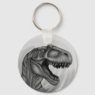 Allosaurus Sketch Sleutelhanger