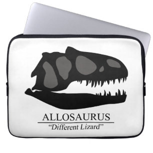 Allosaurus Skull Laptop Sleeve