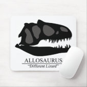 Allosaurus Skull Muismat (Met muis)