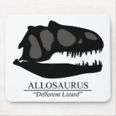 Allosaurus Skull Muismat (Voorkant)