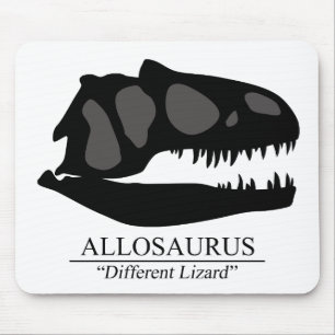 Allosaurus Skull Muismat