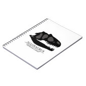 Allosaurus Skull Notitieboek (Linkerzijde)