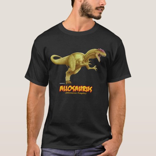 Allosaurus T-shirt (Voorkant)
