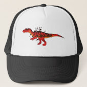Allosaurus Trucker Pet (Voorkant)